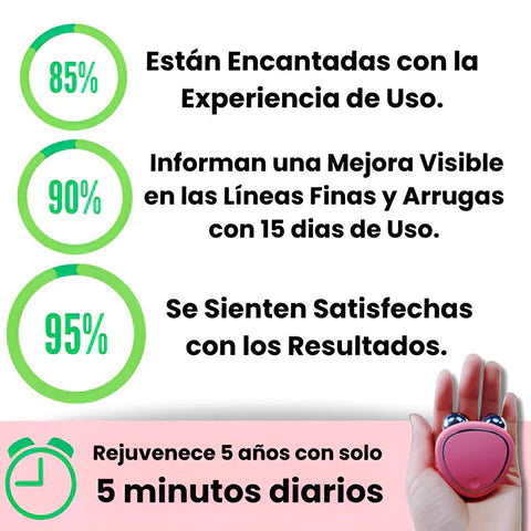 Masajeador facial  GlowPulse Mini™