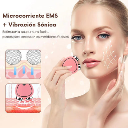 Masajeador facial  GlowPulse Mini™
